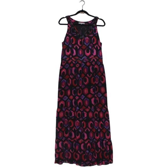 NY Collection Purple Sleeveless Maxi Dress Xlarge - Picture 1 of 4